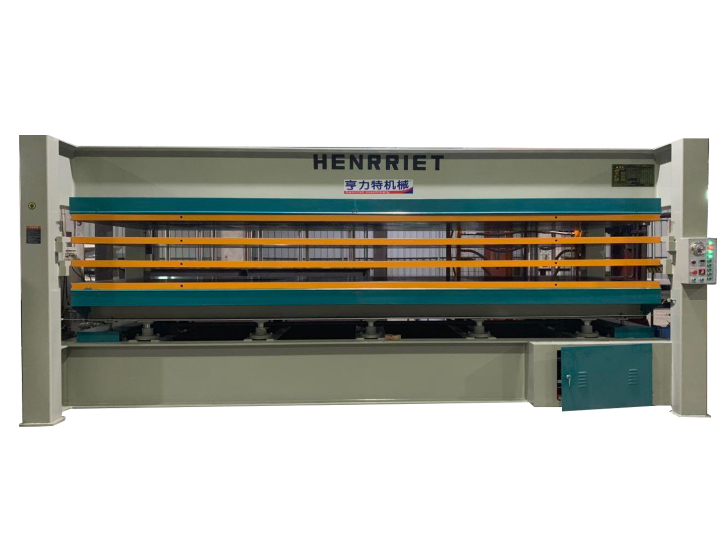 亨力特hlt3248-100t铝蜂窝板热压机