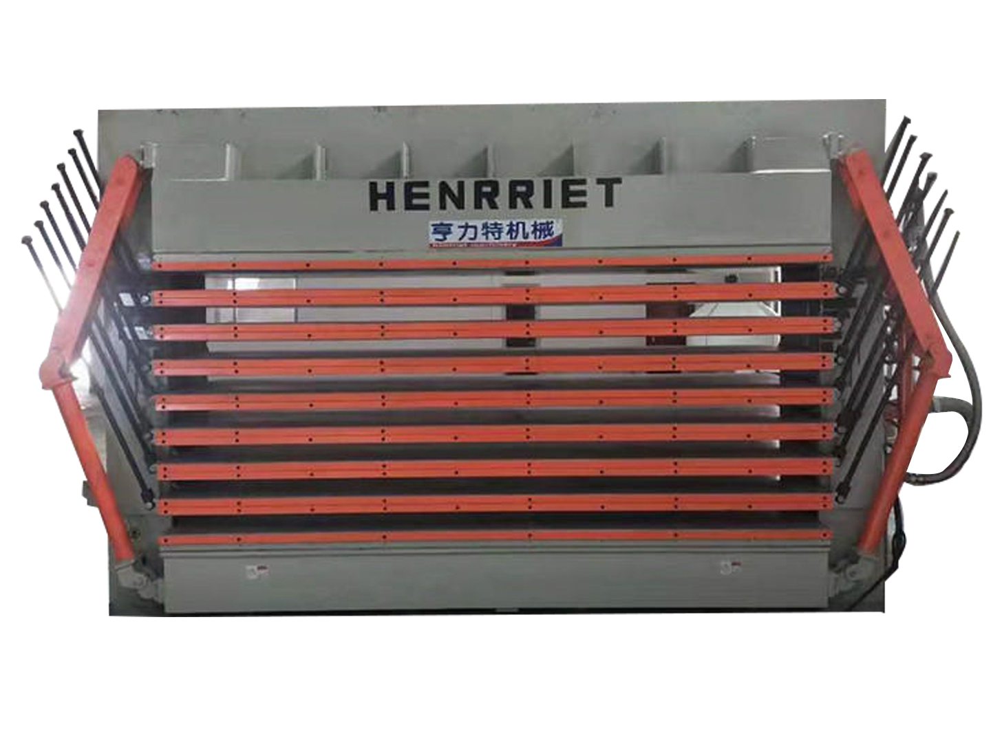 亨力特hlt3248-600t三聚氰氨贴面热压机